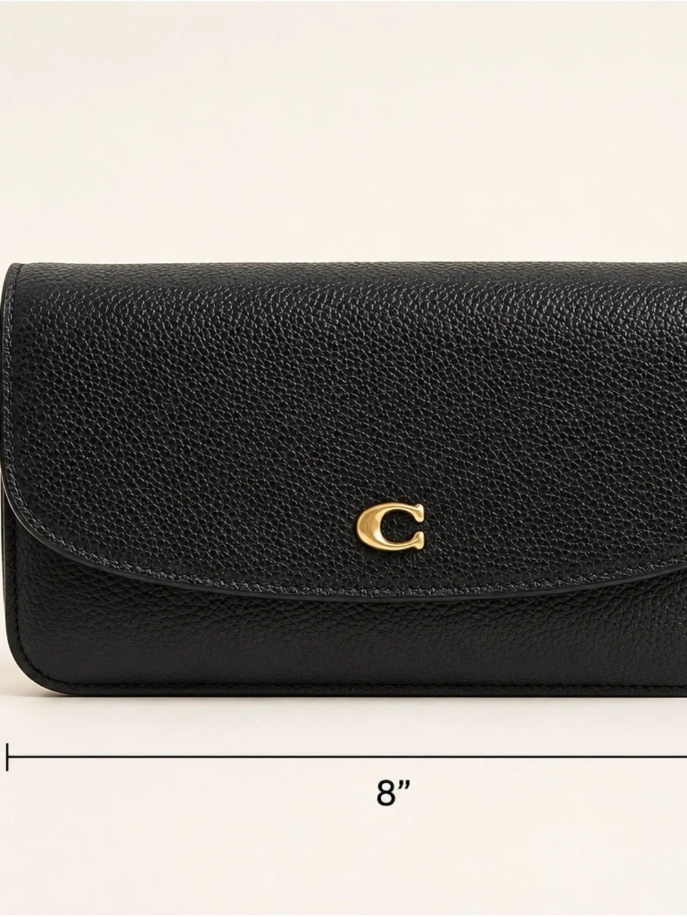 Coach Hayden Crossbody Black Pebbled Leather C4815